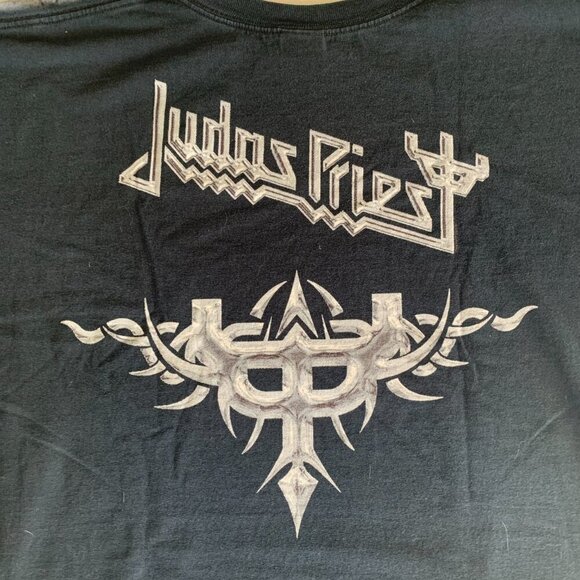 Judas Priest 2005 Graphic Angel of Retribution World Tour T-Shirt - Picture 7 of 12